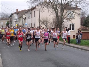 Départ des 10km de Castres 2010