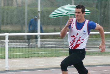 Cédric Baud sur 200m aux Championnats du Tarn (1ère journée) 2010 à Castres