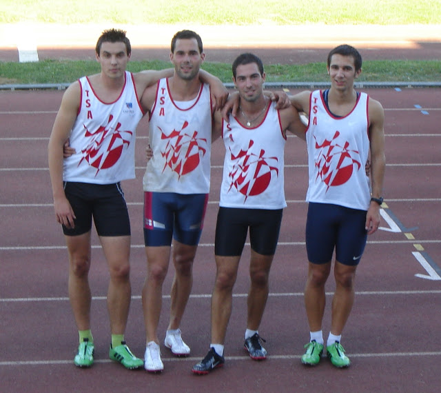 Le relais du TSA aux Interclubs Jeunes 2011 à Toulouse