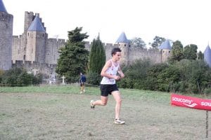 David Grand au cross de la Cité 2011 à Carcassonne