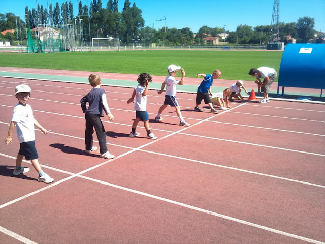 Entrainement athlé baby 2012 à Castres