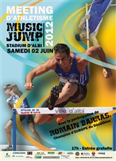 Affiche du Meeting Music Jump 2012