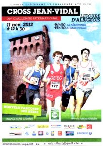 Affiche du Cross Jean Vidal 2013