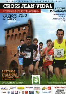 Affiche du Cross Jean Vidal 2013