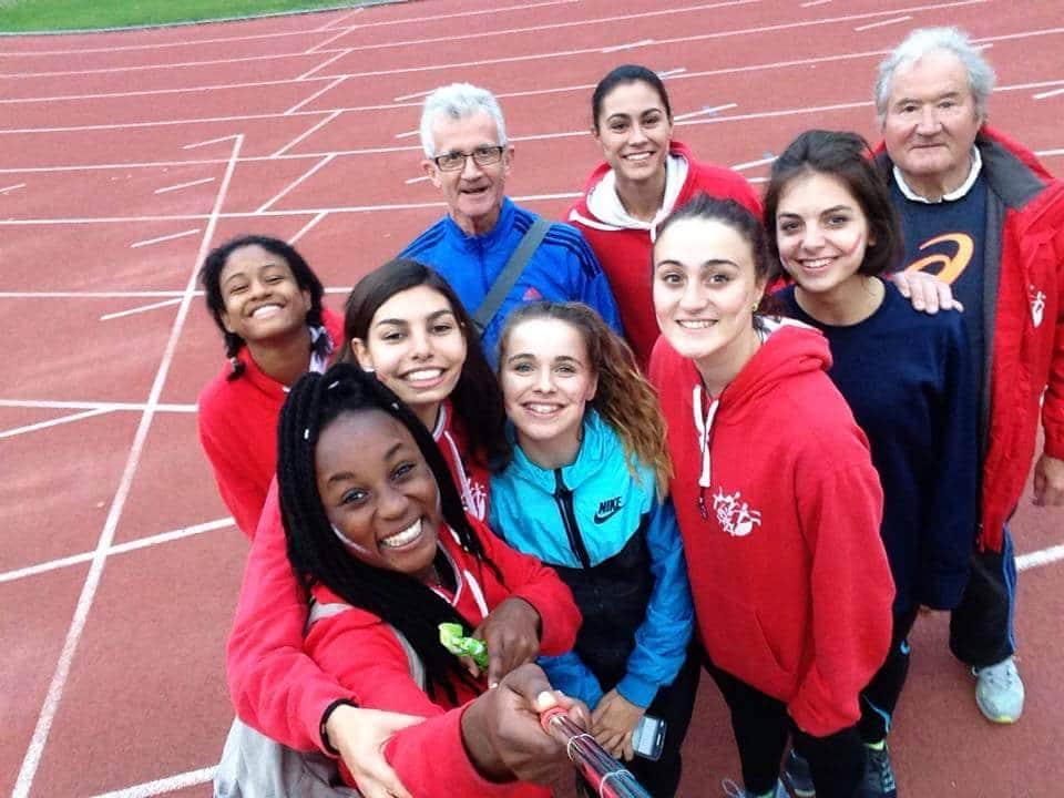 Les cadettes du TSA à la Finale Nationale du challenge Équip'Athlé 2015 à Sesquieres