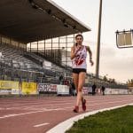 Clara Chamayou sur 3000m Marche au Meeting d'Albi 2016