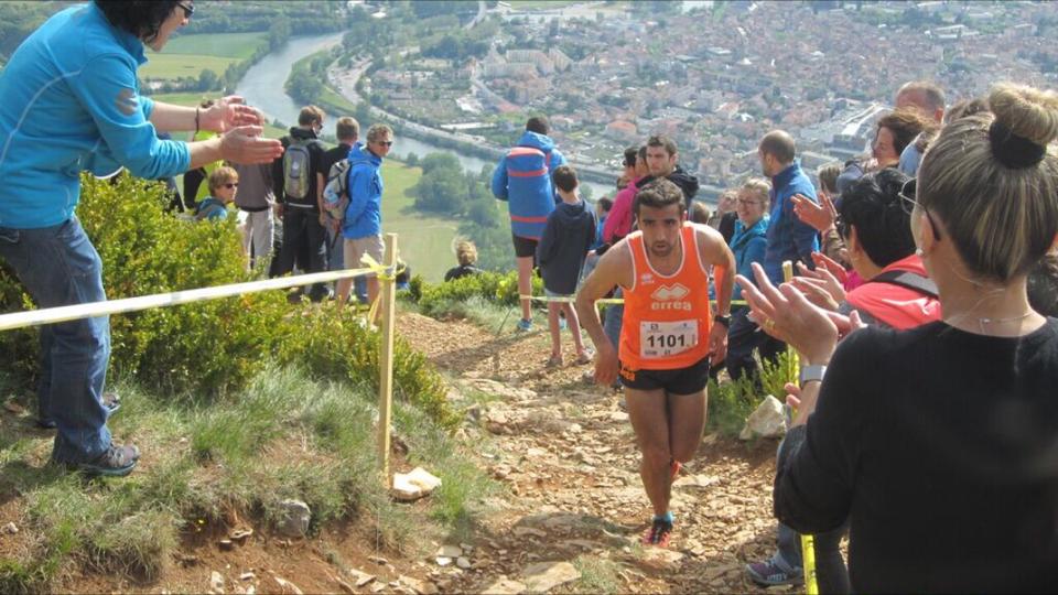 Benoit Galand sur la course du Verticausse 2016