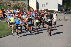 Départ des Charcu'trails 2015 à Lacaune