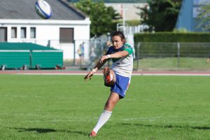 Shannon Izar lors de la finale Top 8 de rugby à 7 2016