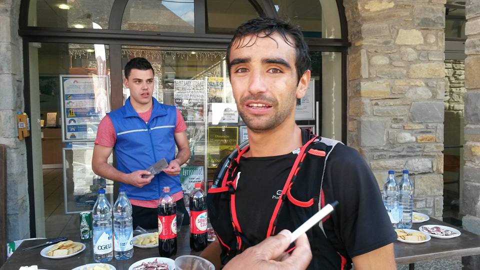 Benoit GALAND Champion de France de trail court des sapeurs-pompiers 2016 à Saint-Lary