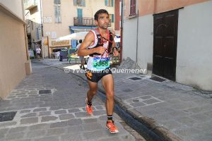 Benoit Galand aux championnats de France de Trail Court 2016 à Saint-Martin-Vésubie