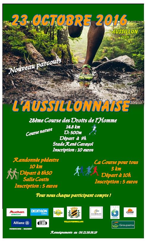 Affiche l'Aussillonnaise 2016