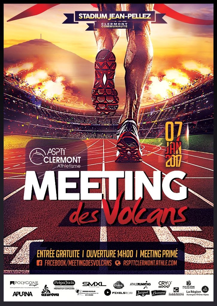 Affiche Meeting des Volcans 2017