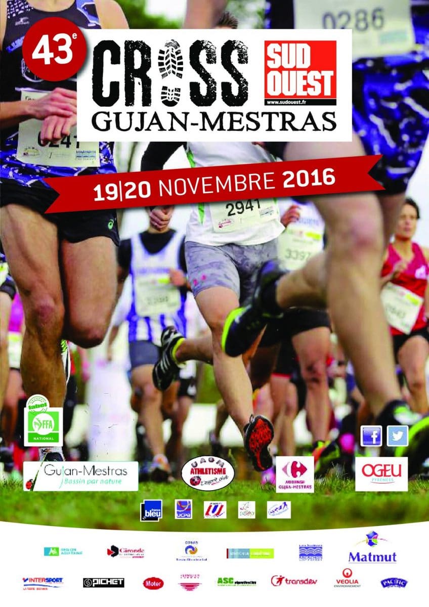 Affiche du Cross Sud-Ouest Gujan-Mestras 2016