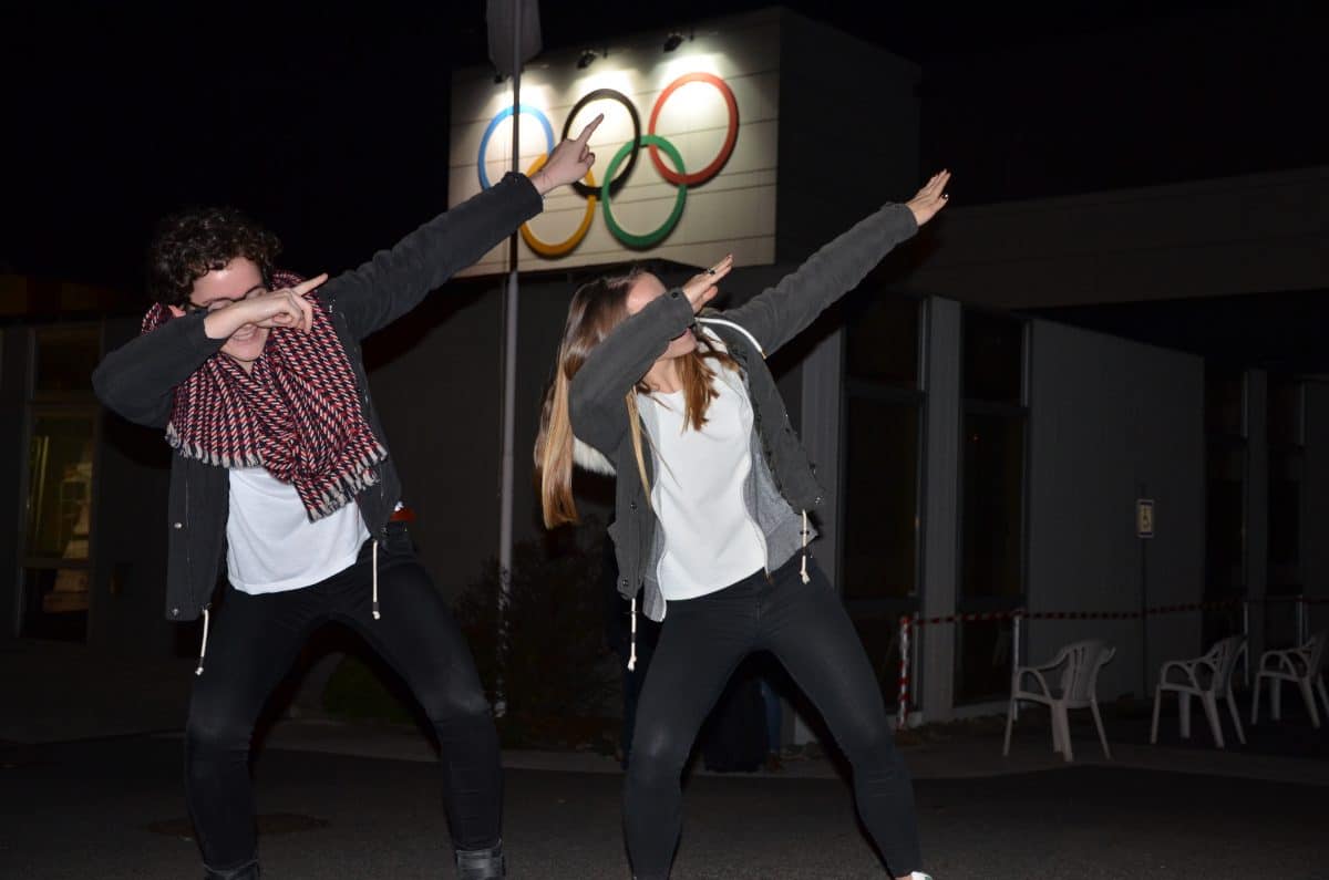 Fanny Mittou et Sarah Teysseyre à la soirée des champions 2016 à Balma