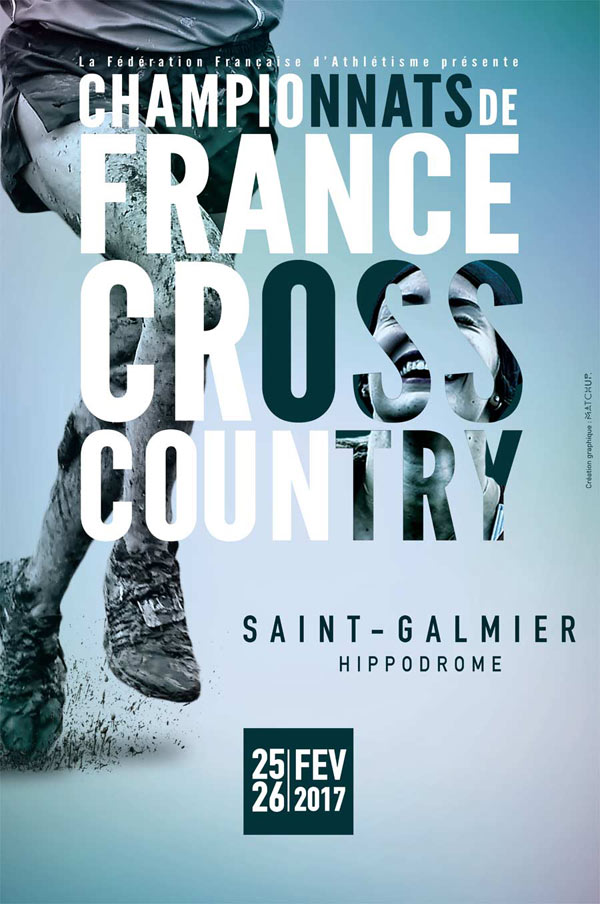 Affiche Championnats de France de cross 2017