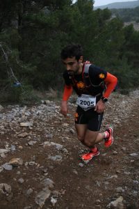 Benoit Galand sur le Gruissan Phoebus Trail 2017