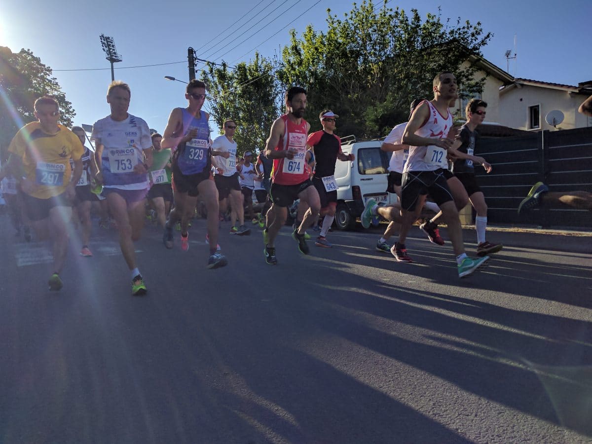 Départ de la Run CO Leclerc 2017 à Castres