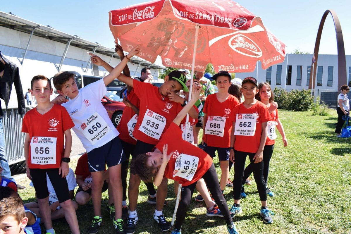 Quelques poussins du TSA lors de la 3ème journée du challenge départemental 2017 à Lavaur