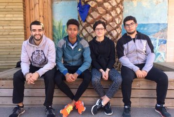 Nos 4 athlètes au stage élite d'Occitanie 2017 à Canet-en-Roussillon