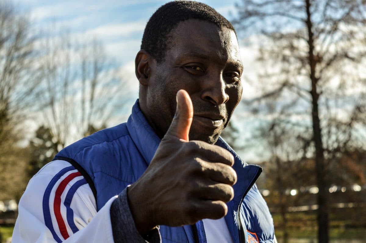 Michaël Conjungo au cross Hubert André 2016 à Blaye-les-Mines