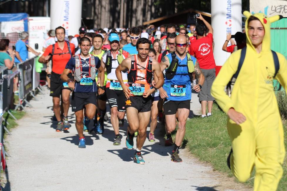 Benoit Galand au départ du Desperado Trail 2017 à Revel