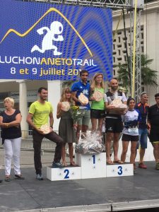 Benoit Galand vainqueur du Luchon Aneto Trail 2017 à Bagnères-de-Luchon