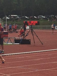 Chrono de Baptiste Dieudé sur 1000m à Angoulême