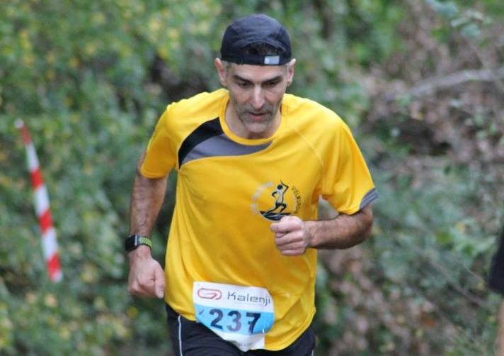 David Velasco sur le 12km du Trail de Labruguière 2017