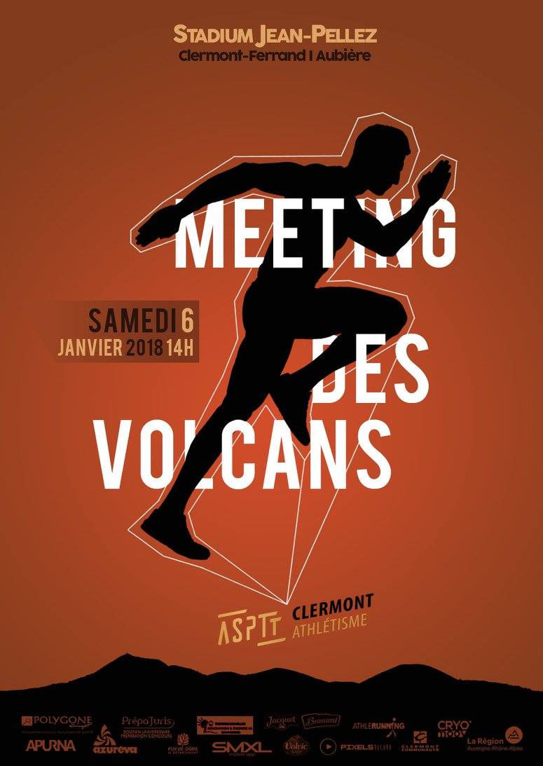 Affiche Meeting des Volcans 2018