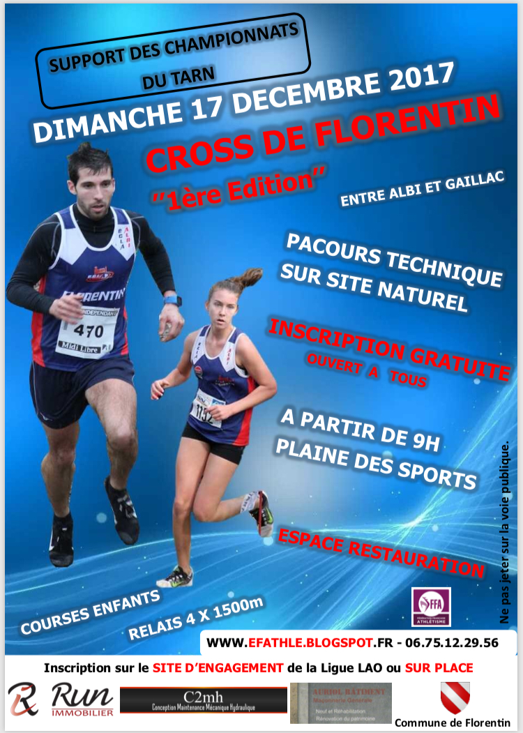 Affiche Cross de Florentin 2017