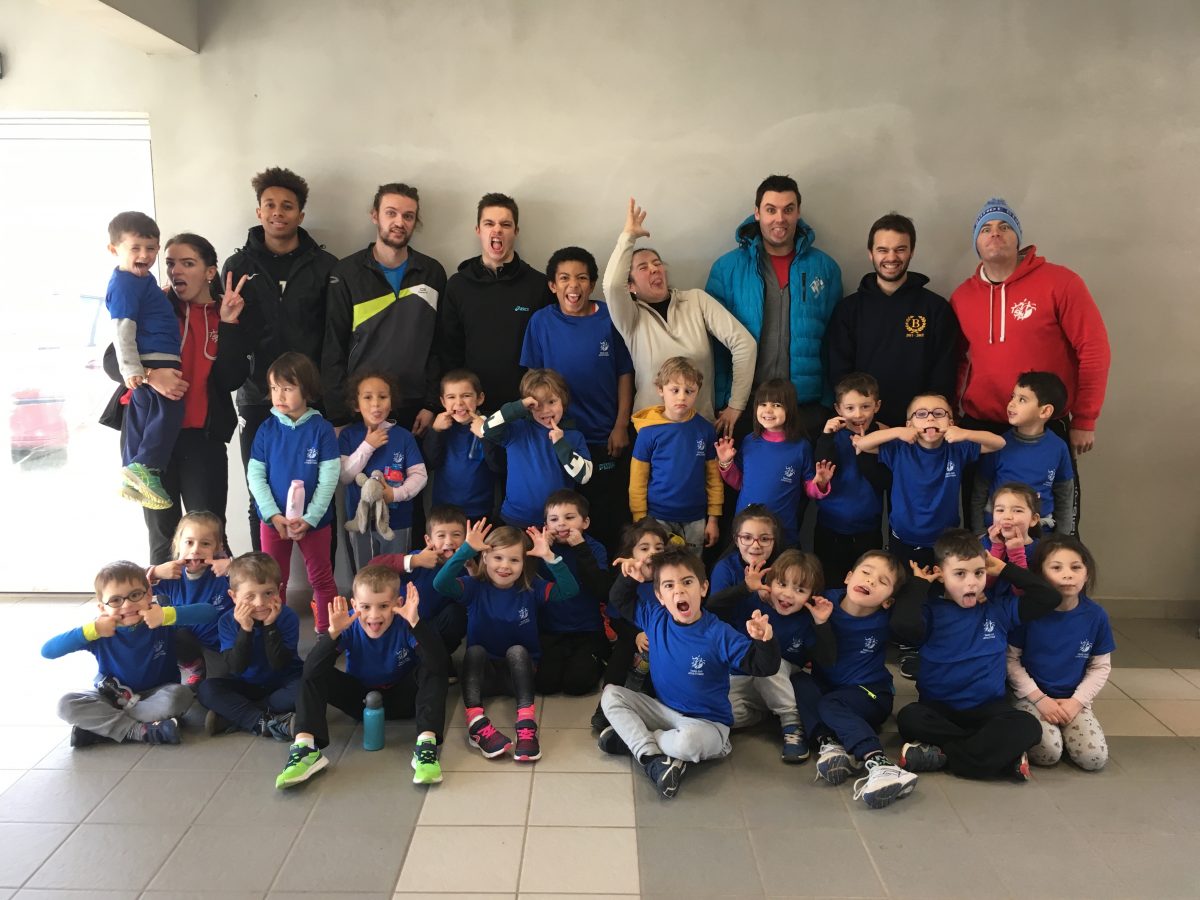 Entrainement du groupe baby Athlé du Castres Athlétisme