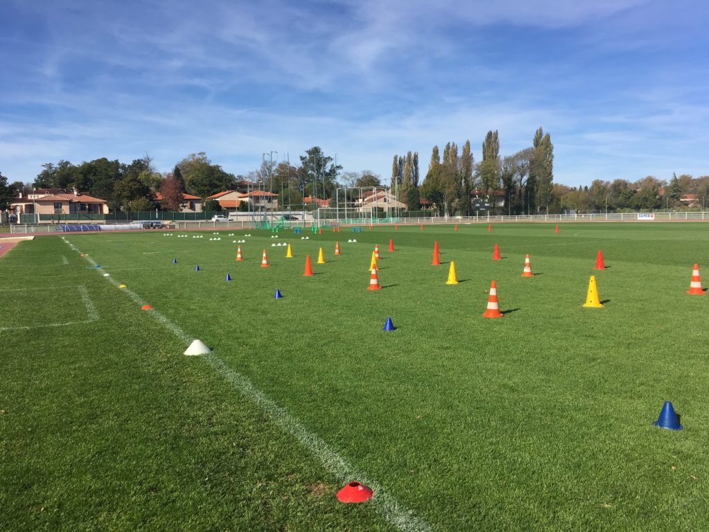 Entrainement au stade du Travet