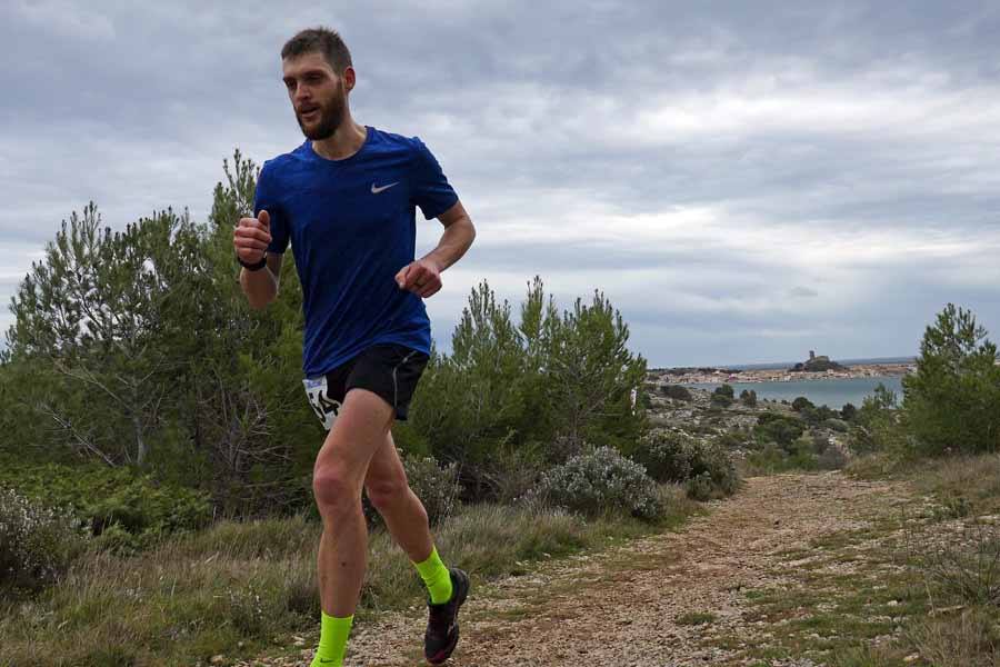 Jérôme Alayrac vainqueur du 18km au Gruissan Phoebus Trail 2018