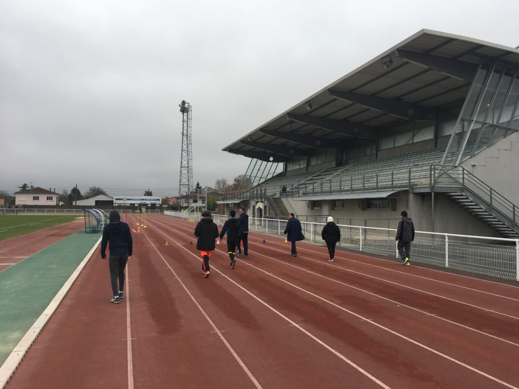 Entrainement handisport / sport adapté du Castres Athlétisme