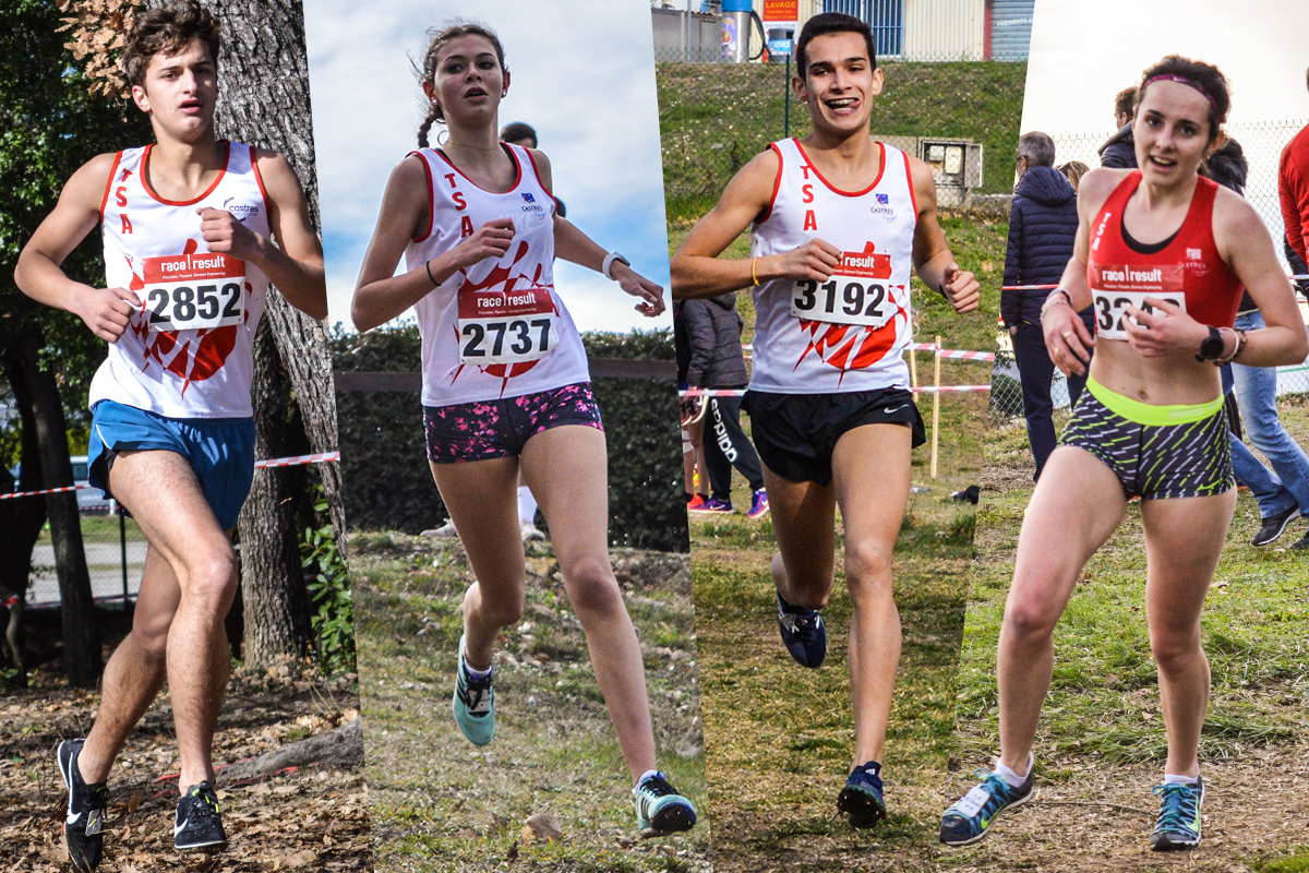 Les 4 qualifiés du TSA pour les championnats de France de cross 2018