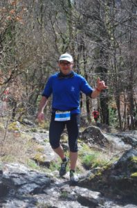 Jean-François Soulayrac sur le relais du BrassacAtrail 2018