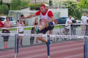 Tout en souplesse pour Florian Bouleau au 110m Haies de la finale interclubs 2018 à Castres