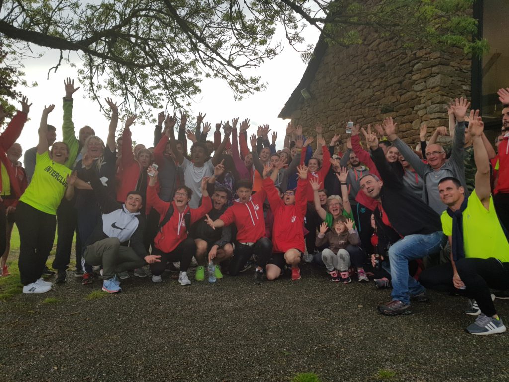 Le repas TSA-SRA au 1er tour des interclubs 2018 à Rodez