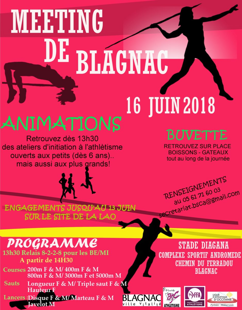 Meeting de Blagnac 2018