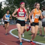 Alexia Vaissette sur 1500m au meeting Colette Besson 2018 à Muret