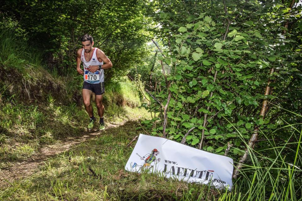 Benoit Galand aux championnats de France de course en Montagne 2018 à Arrens-Marsous