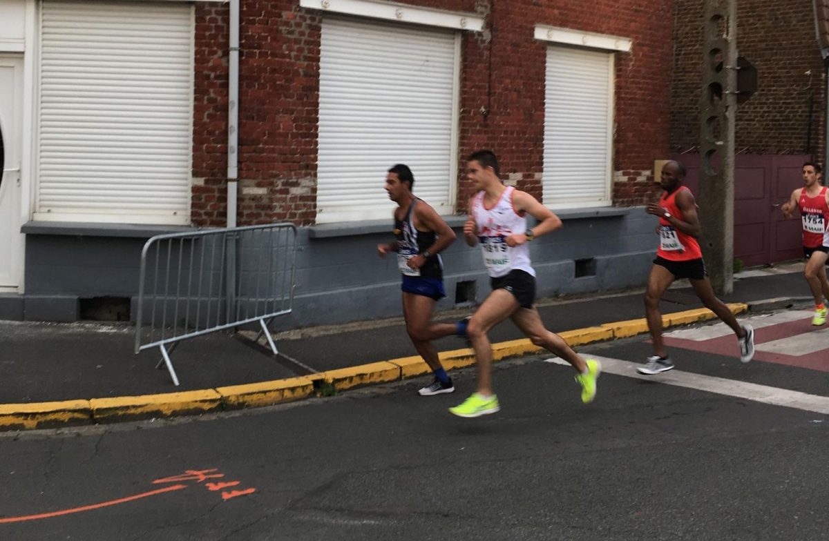 Jean-Baptiste Grand aux championnats de France de 10km 2018 à Liévin