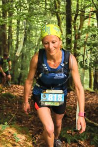 Virginie Hérail au Desperado Trail 2018 à Saint-Ferréol