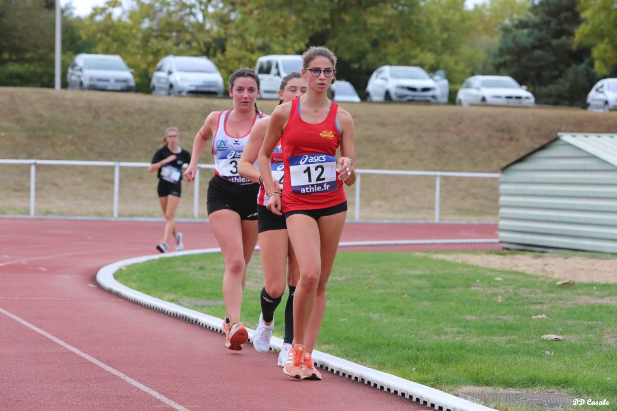 Clara Chamayou au Challenge National des Ligues de Marche 2018 à Saran