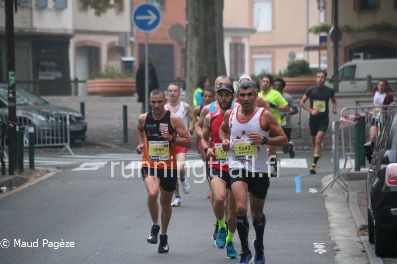 Kader Mamou sur le semi-marathon de Toulouse 2018