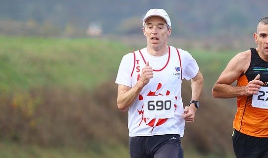 Philippe Terral au semi-marathon de Tarbes-Lourdes 2018