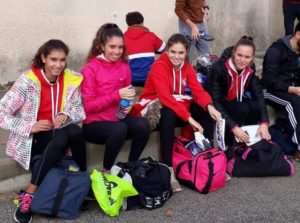 Les minimes et cadettes au cross de la Cité 2018 à Carcassonne