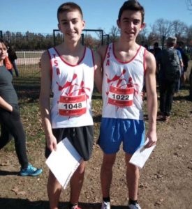 Matthieu Ayrolles et Pierre Alba sélectionnés après leur course aux championnats d'Occitanie de cross 2019 à Caussade