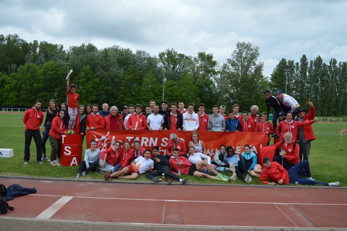 Équipe du TSA à la finale interclubs 2019 à Toulouse